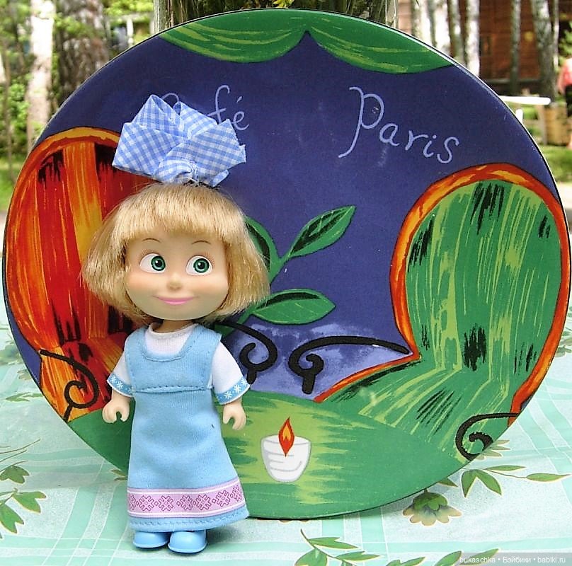 Cafe Paris — Куклы Маша и Медведь (Simba): Маша в кармашке