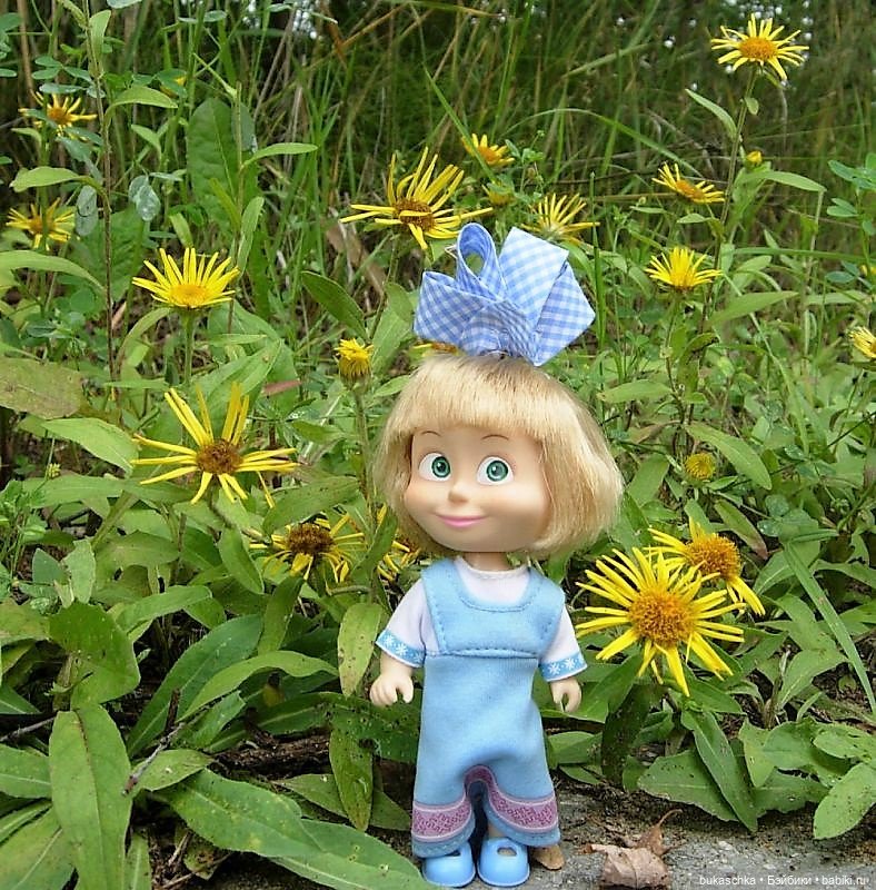 Cafe Paris — Куклы Маша и Медведь (Simba): Маша в кармашке (фото 4)