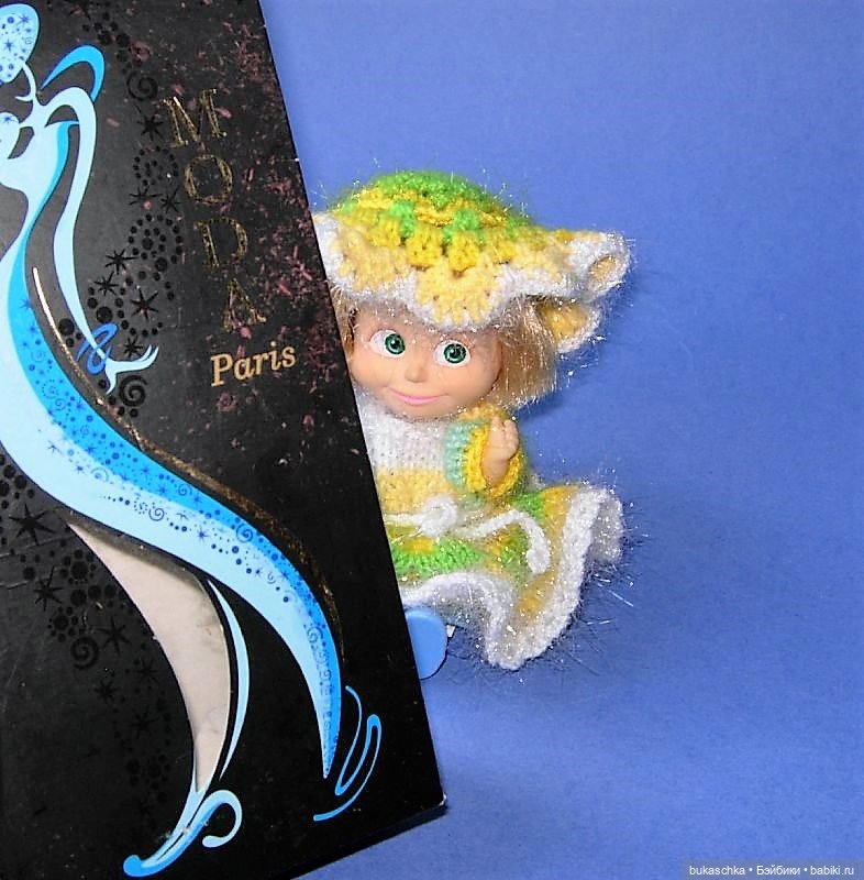 Мода для "Мартышки" — Куклы Маша и Медведь (Simba): Маша в кармашке (фото 2)