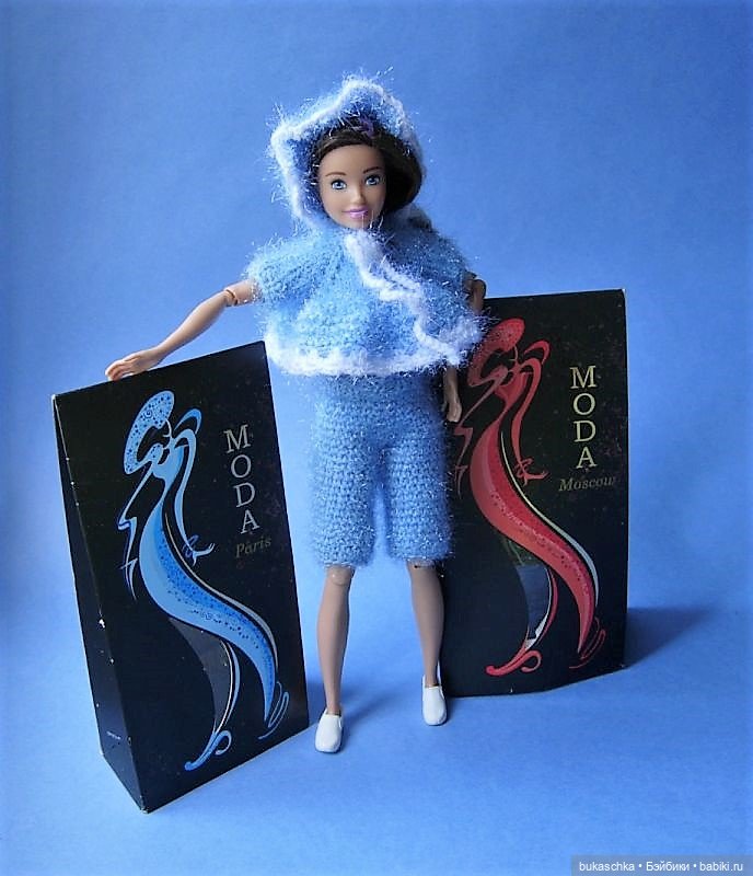 Мода для "Мартышки" — Куклы Маша и Медведь (Simba): Маша в кармашке