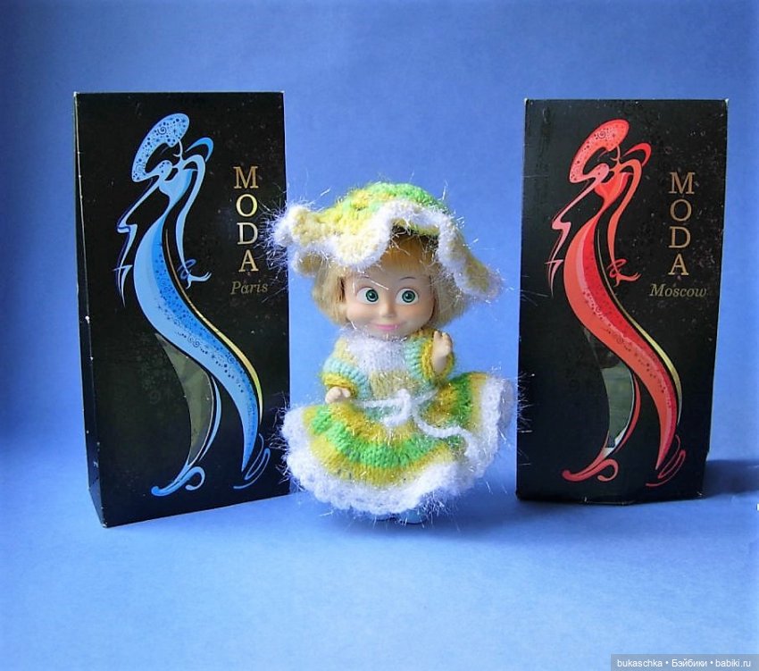 Мода для "Мартышки" — Куклы Маша и Медведь (Simba): Маша в кармашке (фото 5)