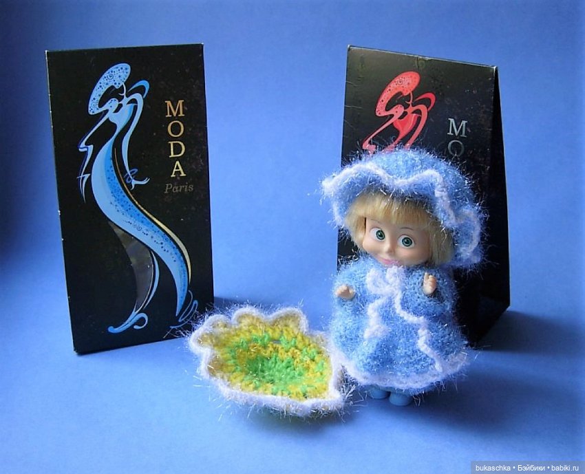 Мода для "Мартышки" — Куклы Маша и Медведь (Simba): Маша в кармашке (фото 8)