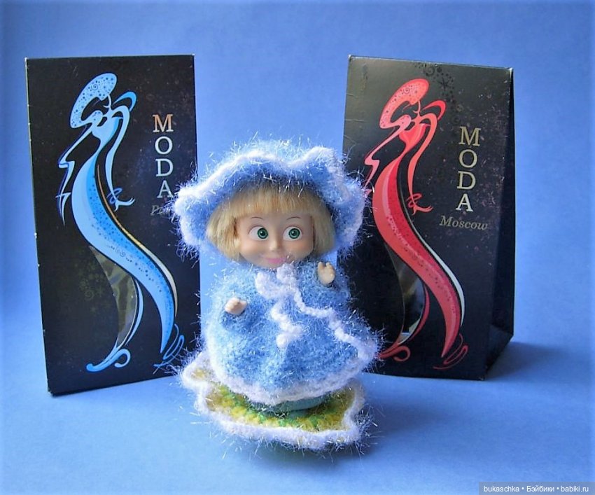 Мода для "Мартышки" — Куклы Маша и Медведь (Simba): Маша в кармашке (фото 9)