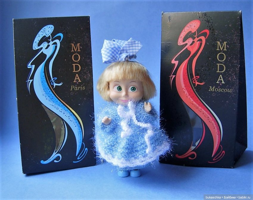 Мода для "Мартышки" — Куклы Маша и Медведь (Simba): Маша в кармашке (фото 6)