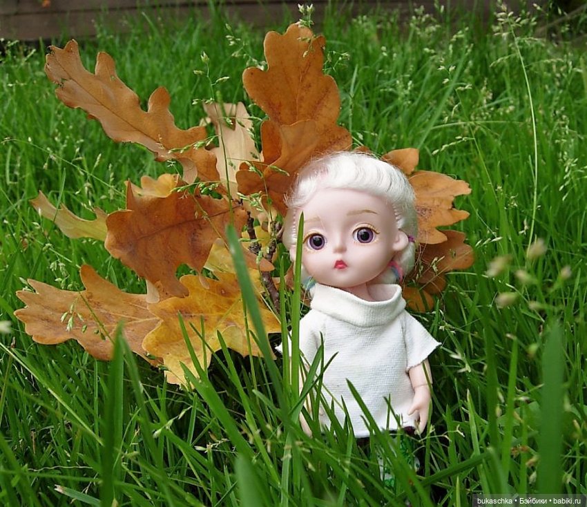 Желтый лист дубовый — Куклы Baboliy (Баболи (фото 3)