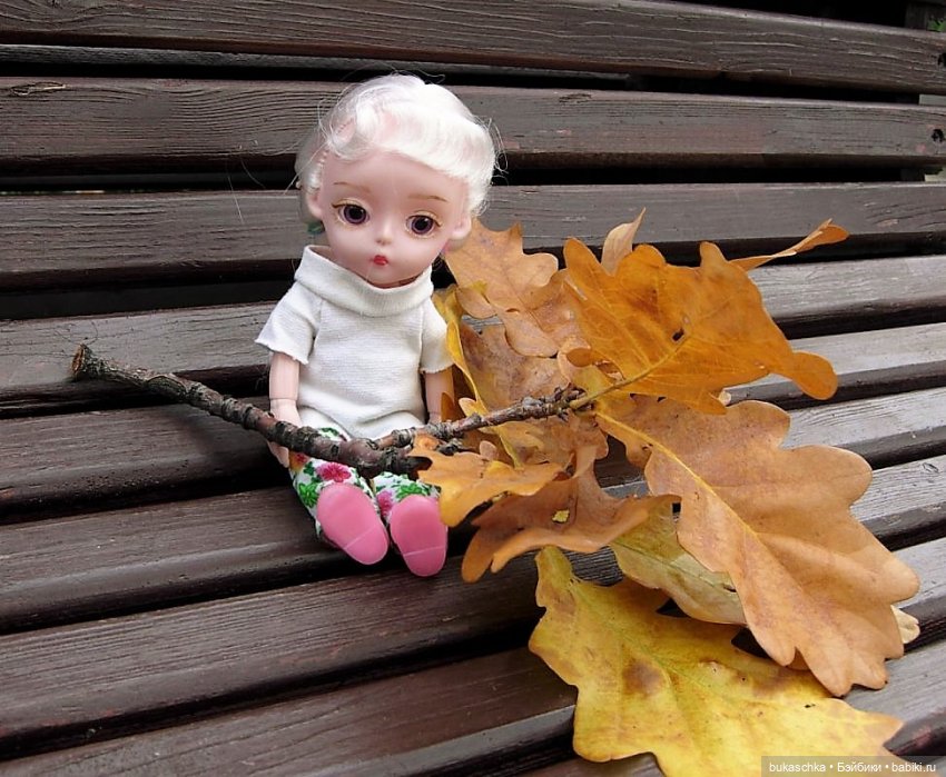 Желтый лист дубовый — Куклы Baboliy (Баболи