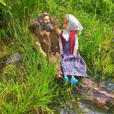 Течет ручей