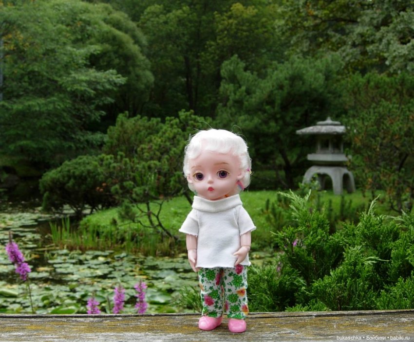 В Японском саду — Куклы Baboliy (Баболи (фото 10)