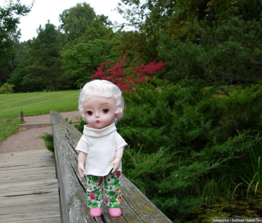 В Японском саду — Куклы Baboliy (Баболи (фото 7)
