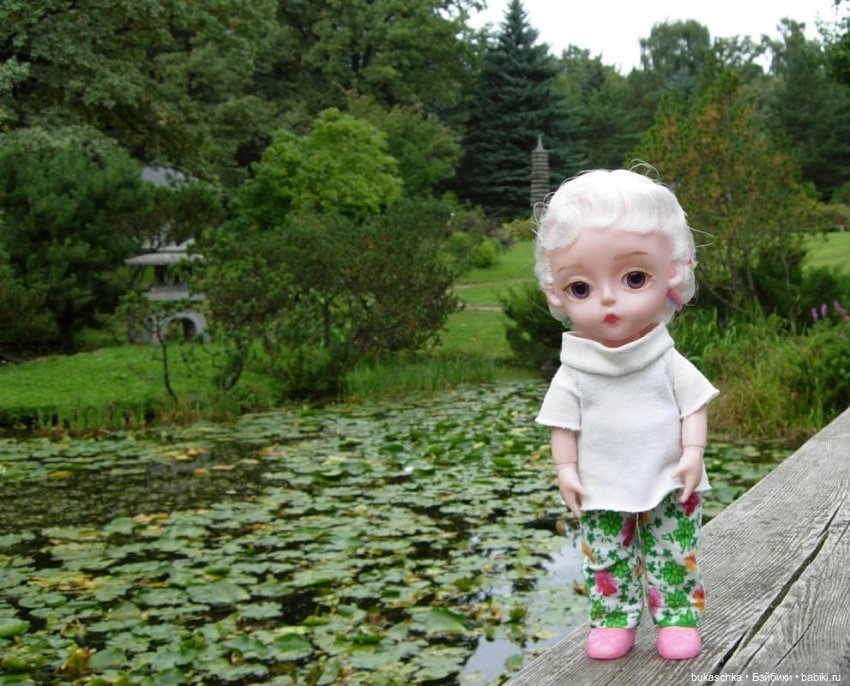 В Японском саду — Куклы Baboliy (Баболи (фото 3)