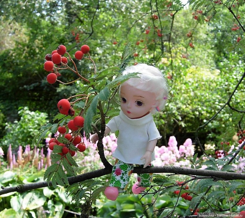 В ботаническом саду — Куклы Baboliy (Баболи (фото 3)