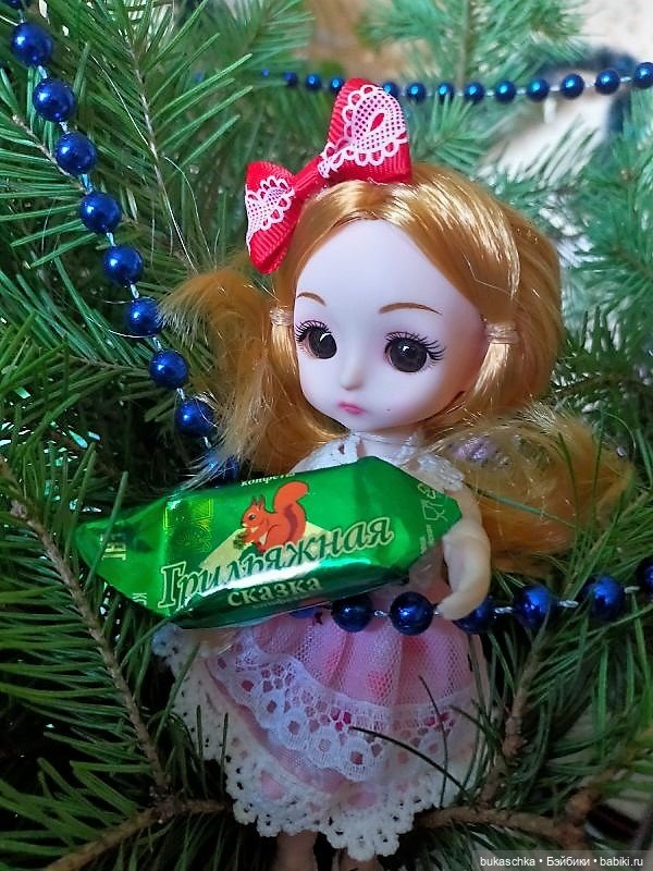 Новогодняя Белка — Куклы Baboliy (Баболи (фото 3)