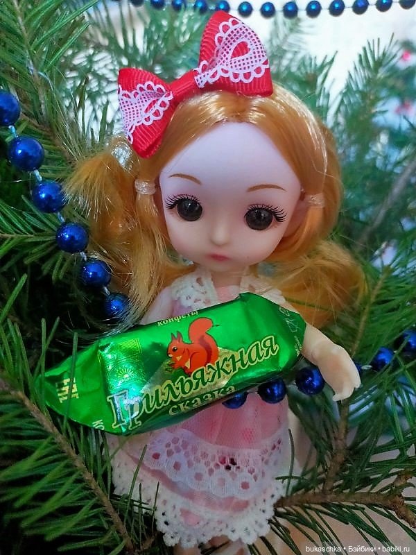 Новогодняя Белка — Куклы Baboliy (Баболи