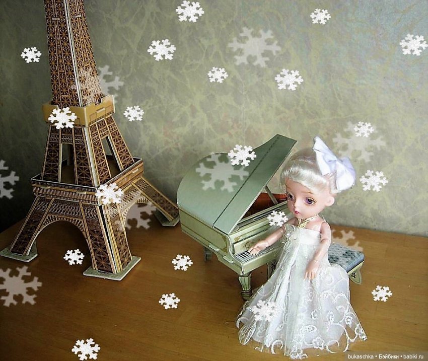 "Снег танцует" — Куклы Baboliy (Баболи (фото 10)