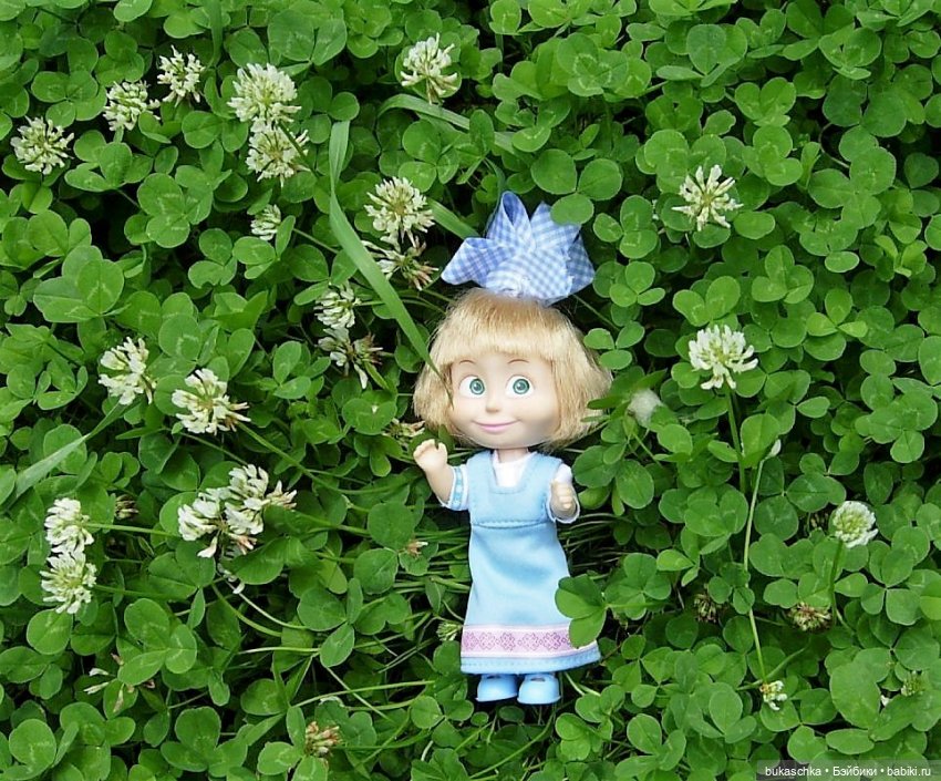 Машка и кашка — Куклы Маша и Медведь (Simba): Маша в кармашке (фото 3)