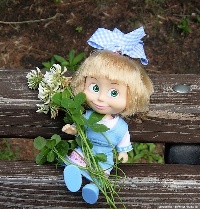 Машка и кашка — Куклы Маша и Медведь (Simba): Маша в кармашке (фото 5)