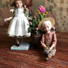 Продолжаем знакомство, мои ретро "дачники"