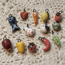 Авторские фарфоровые подвески от Ольги Смирновой