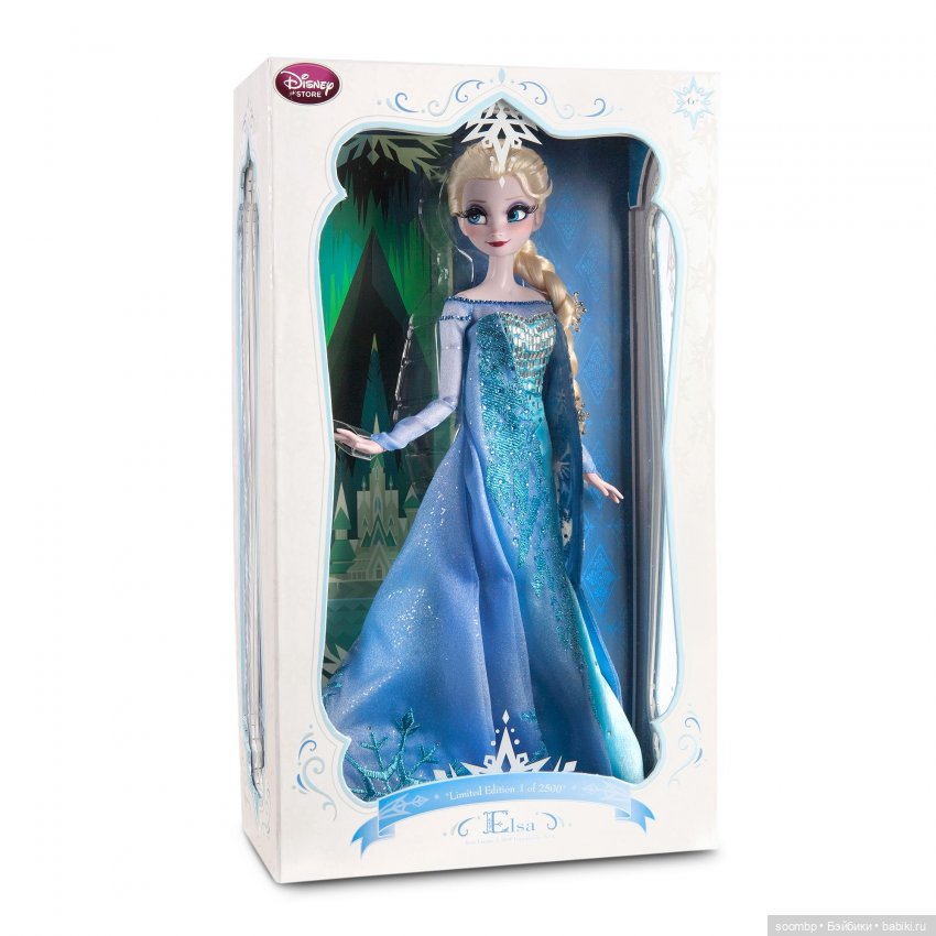 Каталог лимитированных кукол по мультфильму «Холодное сердце» от Дисней Стор 2013-2020/ Frozen Limited Edition dolls by