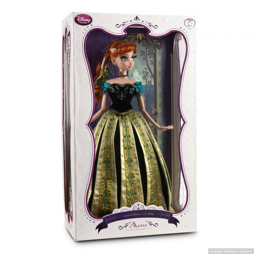 Каталог лимитированных кукол по мультфильму «Холодное сердце» от Дисней Стор 2013-2020/ Frozen Limited Edition dolls by