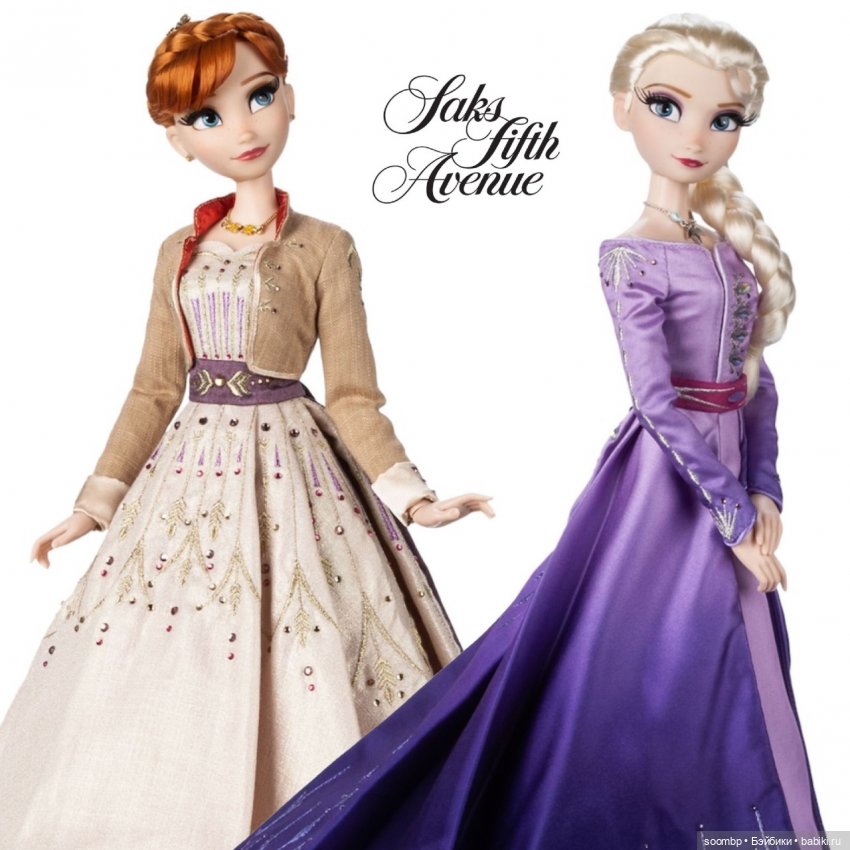Каталог лимитированных кукол по мультфильму «Холодное сердце» от Дисней Стор 2013-2020/ Frozen Limited Edition dolls by