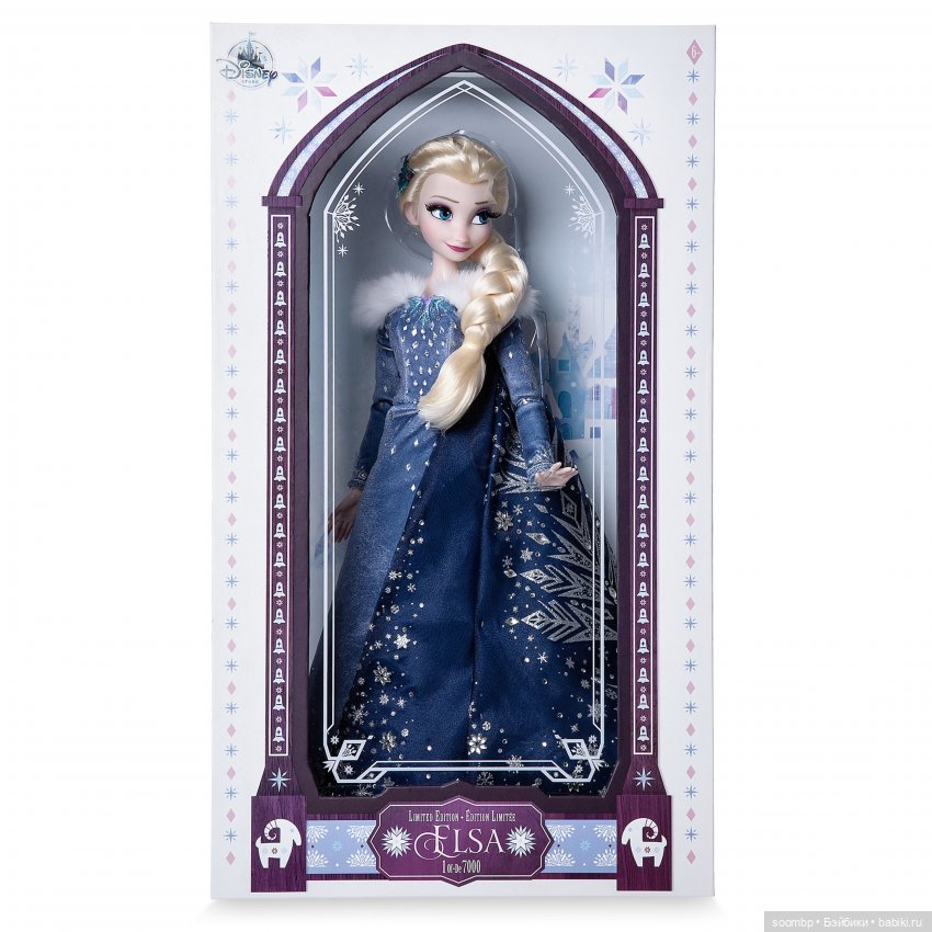 Каталог лимитированных кукол по мультфильму «Холодное сердце» от Дисней Стор 2013-2020/ Frozen Limited Edition dolls by