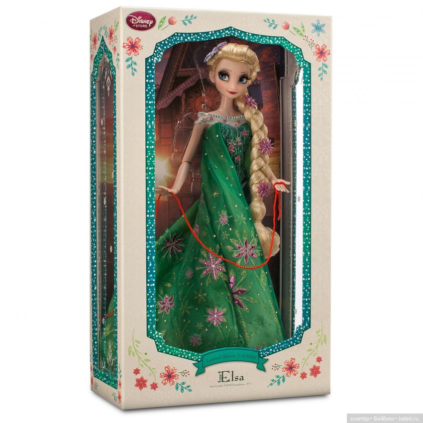 Каталог лимитированных кукол по мультфильму «Холодное сердце» от Дисней Стор 2013-2020/ Frozen Limited Edition dolls by