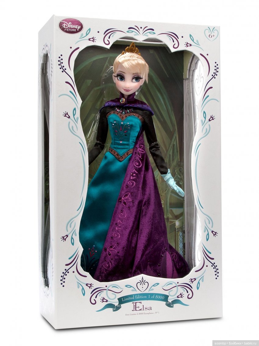 Каталог лимитированных кукол по мультфильму «Холодное сердце» от Дисней Стор 2013-2020/ Frozen Limited Edition dolls by