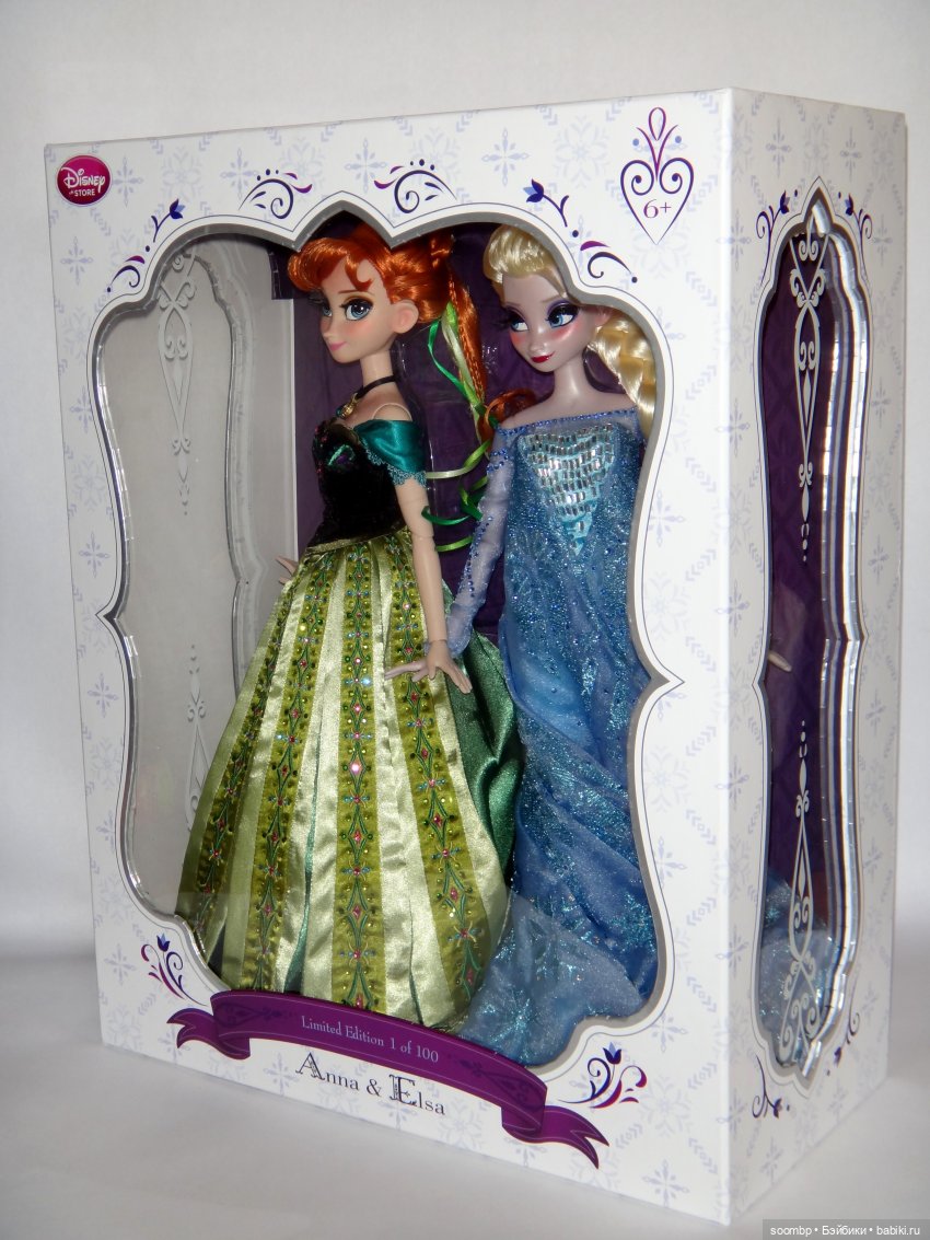 Каталог лимитированных кукол по мультфильму «Холодное сердце» от Дисней Стор 2013-2020/ Frozen Limited Edition dolls by