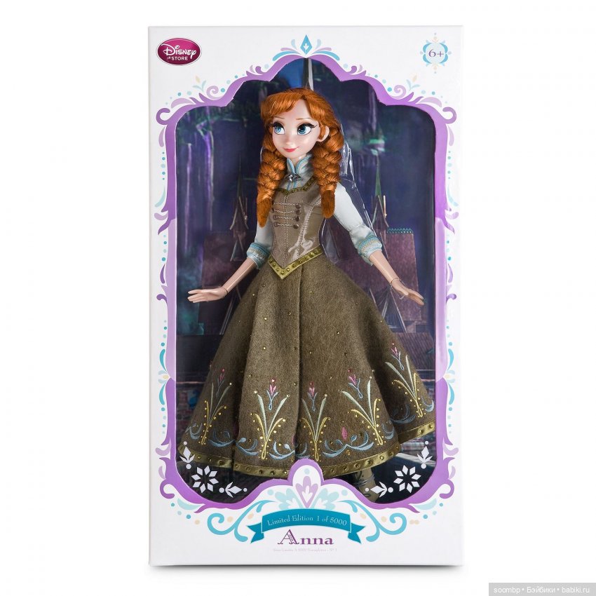 Каталог лимитированных кукол по мультфильму «Холодное сердце» от Дисней Стор 2013-2020/ Frozen Limited Edition dolls by