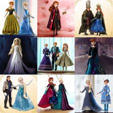 Каталог лимитированных кукол по мультфильму «Холодное сердце» от Дисней Стор 2013-2020/ Frozen Limited Edition dolls by Disney Store 2013-2020 catalogue