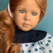 Рыженькая голубоглазка от Ruth Treffeisen. Рыженькая голубоглазка от Ruth Treffeisen.