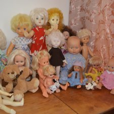 Как куколки по одной не селятся!