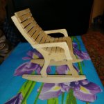 Кресло для кукол 30-34 см