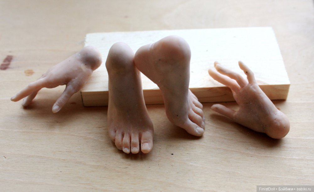 Как я делала Еву — Авторские шарнирные куклы своими руками: лепка (фото 2)