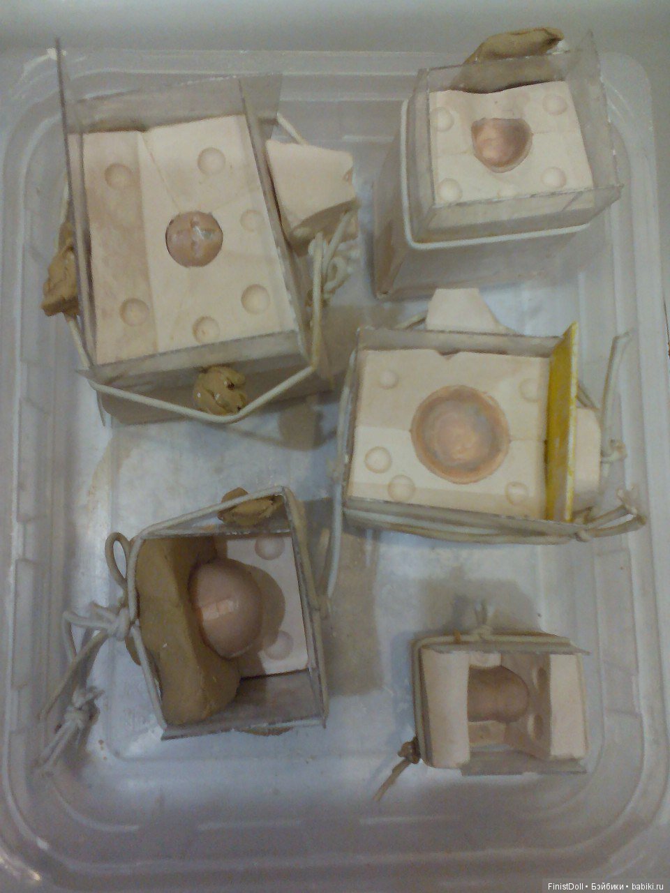 Как я делала Еву — Авторские шарнирные куклы своими руками: лепка (фото 3)