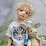 Макс  .Шарнирный мальчуган из серии "Крош FinistDoll"