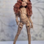 Авторская шарнирная кукла Ариша