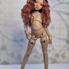 Авторская шарнирная кукла Ариша