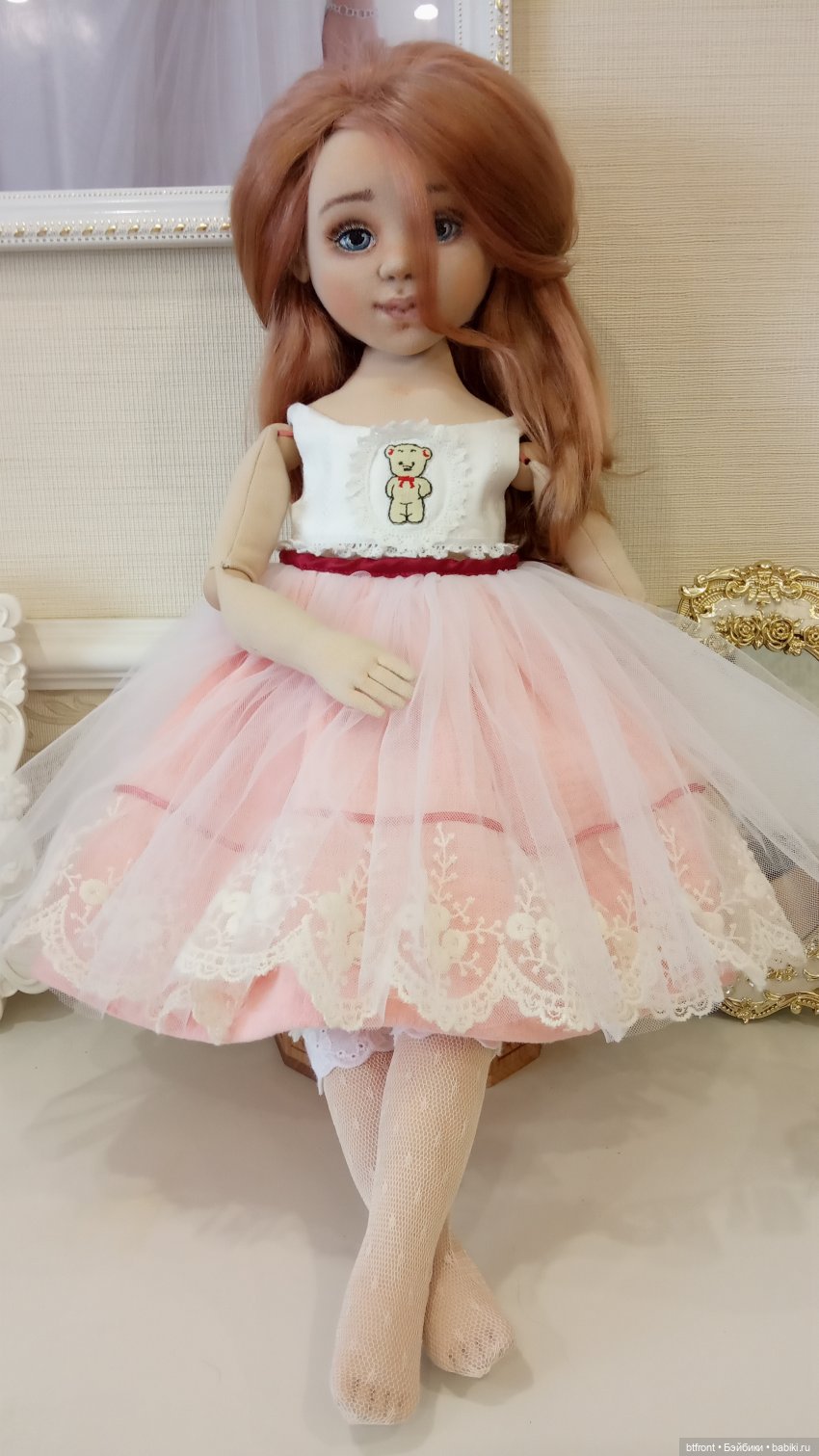 Текстильная кукла Катюша — Авторские текстильные куклы: Вальдорфские (фото 4)