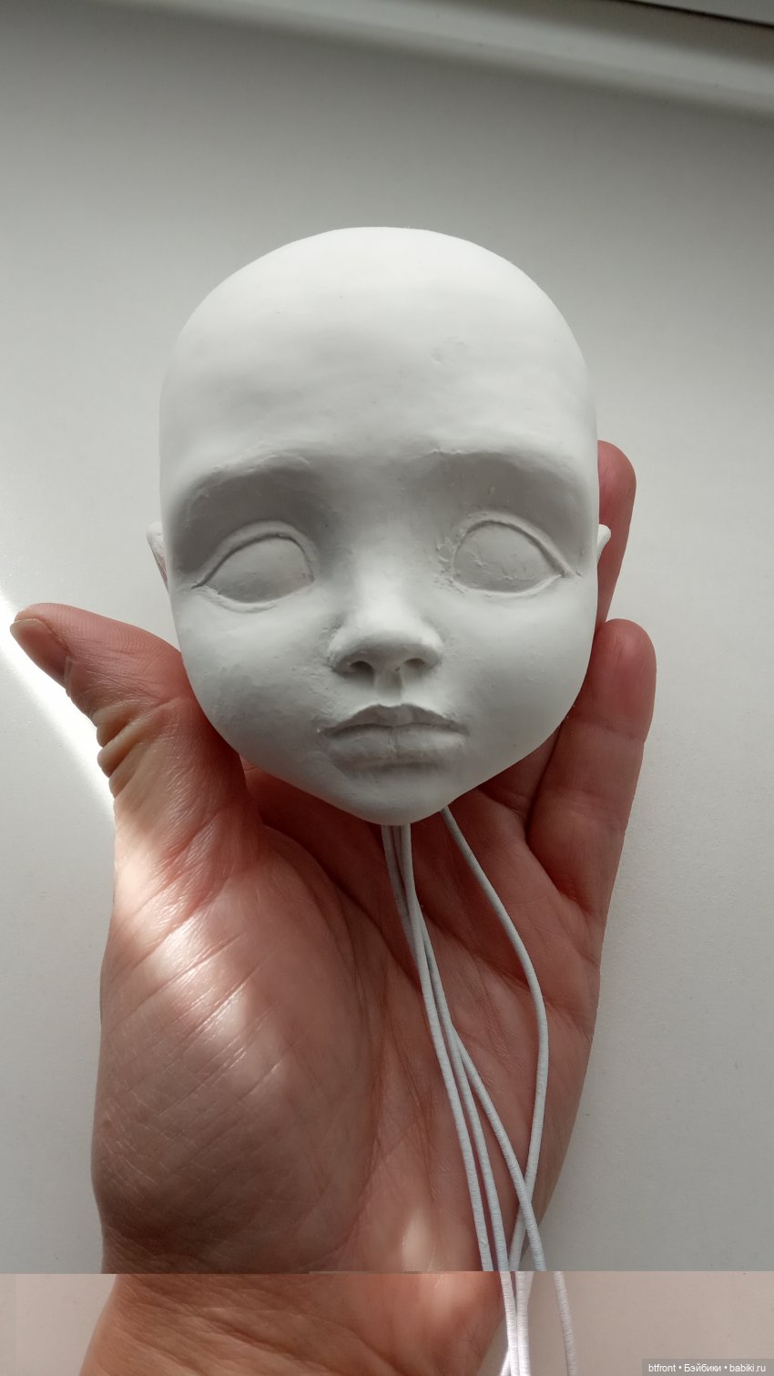 Будуарная кукла Алёнушка | Бэйбики Будуарная кукла Алёнушка — Лепка авторских кукол: полимерная глина (фото 8)