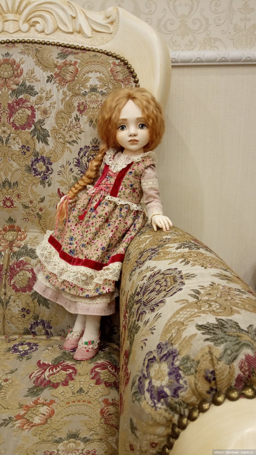 Будуарная кукла Алёнушка | Бэйбики Будуарная кукла Алёнушка — Лепка авторских кукол: полимерная глина