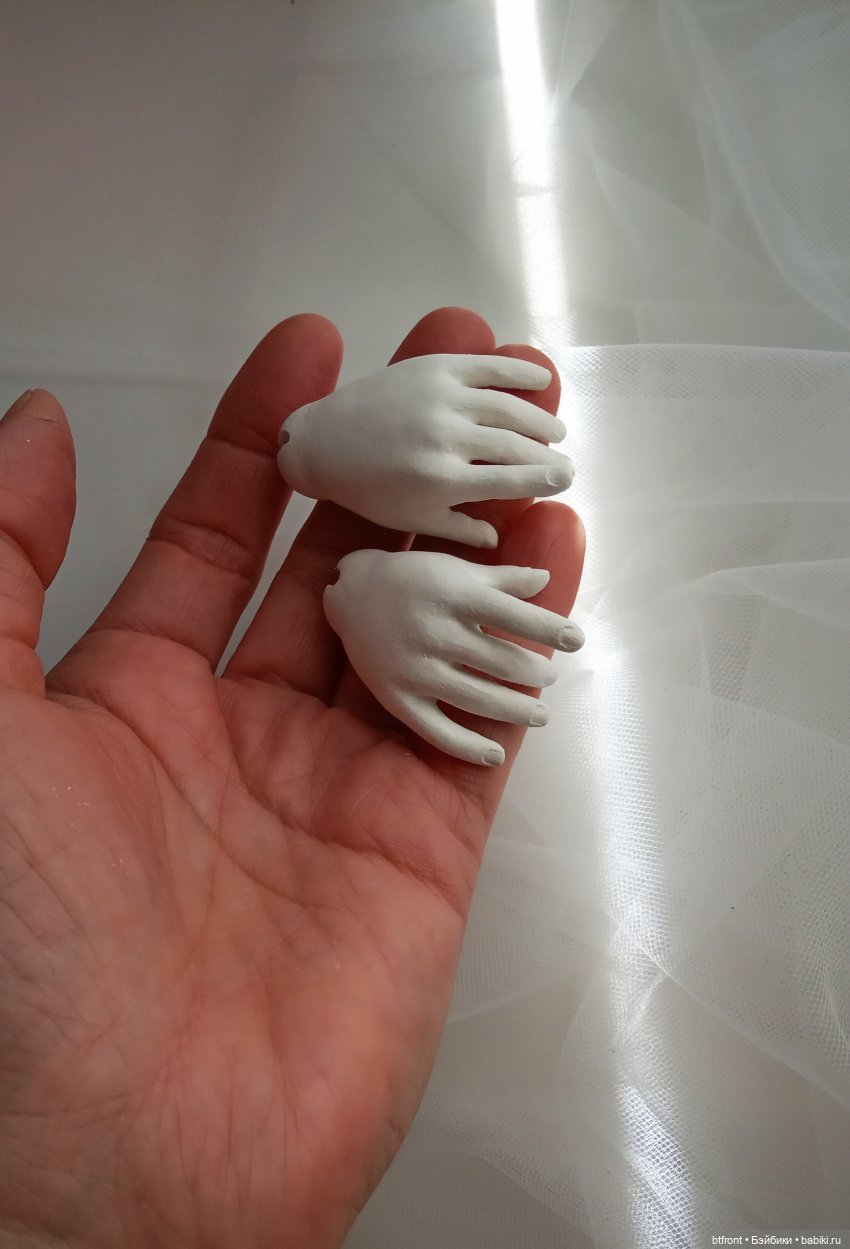 Будуарная кукла Алёнушка | Бэйбики Будуарная кукла Алёнушка — Лепка авторских кукол: полимерная глина (фото 9)