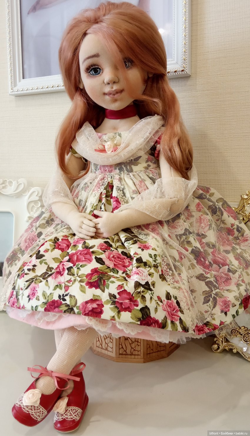 Текстильная кукла Катюша