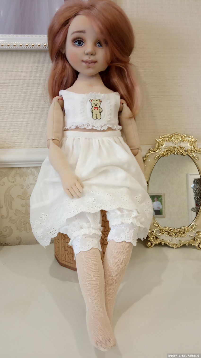 Текстильная кукла Катюша — Авторские текстильные куклы: Вальдорфские (фото 3)