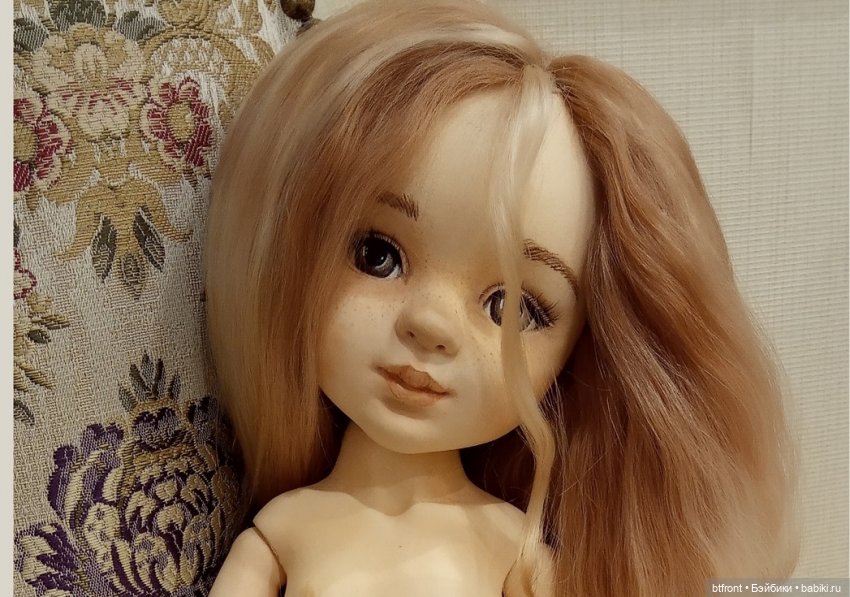 Будуарная кукла Розочка | Бэйбики Будуарная кукла Розочка — Лепка авторских кукол: полимерная глина (фото 7)