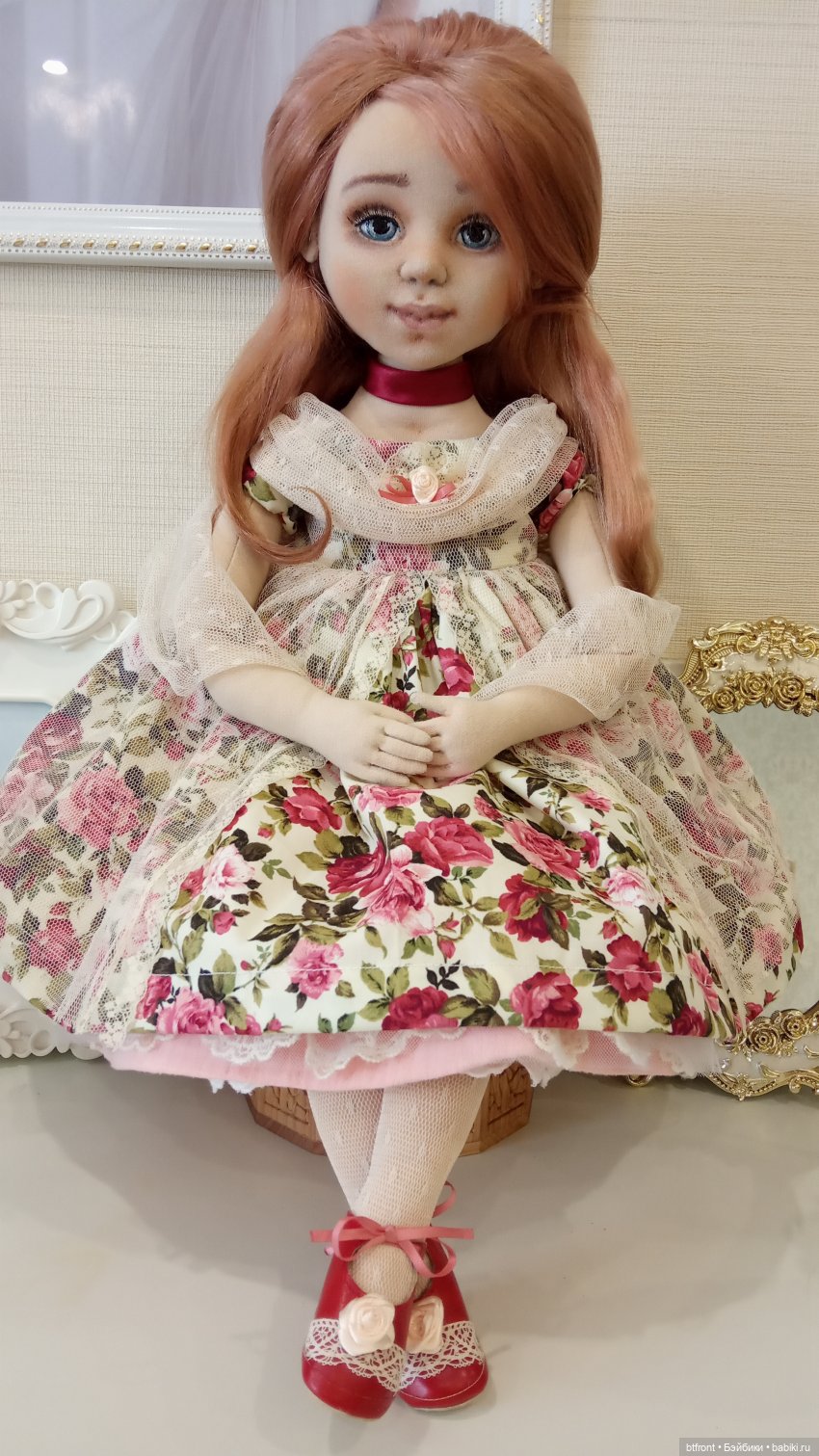 Текстильная кукла Катюша — Авторские текстильные куклы: Вальдорфские (фото 2)