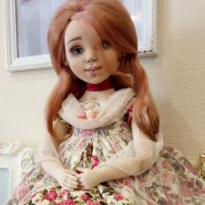 Текстильная кукла Катюша