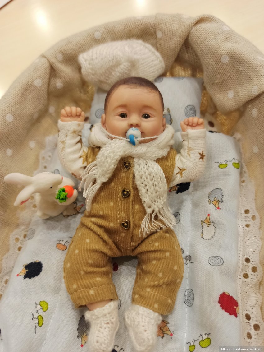 Малыш-крепыш Ванечка | Бэйбики Малыш-крепыш Ванечка — Лепка авторских кукол: полимерная глина (фото 2)