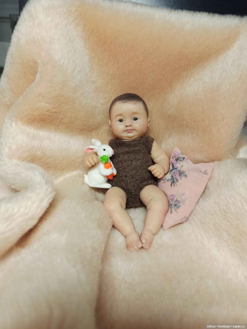 Малыш-крепыш Ванечка | Бэйбики Малыш-крепыш Ванечка — Лепка авторских кукол: полимерная глина (фото 4)